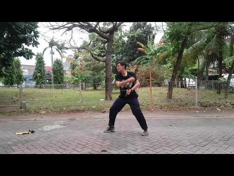 Practicing Montante 64 Cuts Drill from Matt Galas