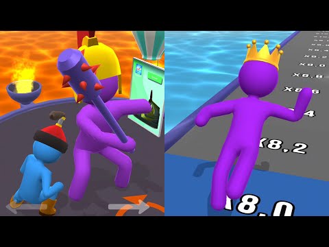 Titan Rush vs Giant Rush  Max Game All Level New Update