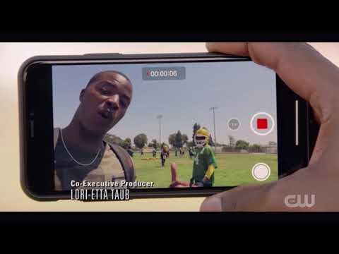 All American 2x02 Spencer making a video for Chris