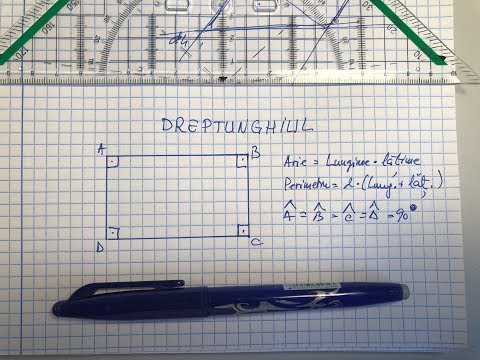 Geometerie - dreptunghiul