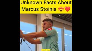 Unknown Facts About Marcus Stoinis 😍❤#youtubeshorts #shorts #cricketpawri #marcusstoinis#cricketnews