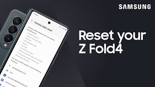 How to reset your Samsung Galaxy Z Fold model phone | Samsung US