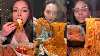 Download lagu Wingstop & Buldak Ramen TikTok mukbang compilation! mp3 Download lagu Wingstop & Buldak Ramen TikTok mukbang compilation! mp3