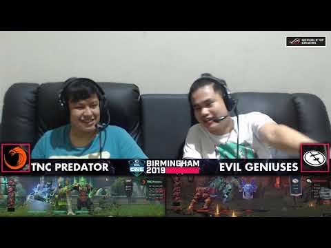 TNC Predator vs Evil Geniuses Game 1 (Bo2) | ESL One Birmingham Upper Bracket Round 1