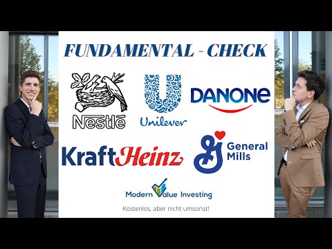 Nestlé vs. Unilever vs. Kraft Heinz vs. General Mills vs. Danone! Wer arbeitet am profitabelsten?