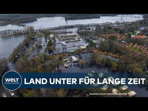 Video Thumbnail: HOCHWASSER IN DEUTSCHLAND: Wasser fließt nicht ab - Deiche weichen gefährlich auf