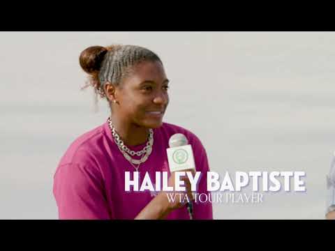 Racquet Magazine Happy Hour with Andrea Petkovic - Hailey Baptiste