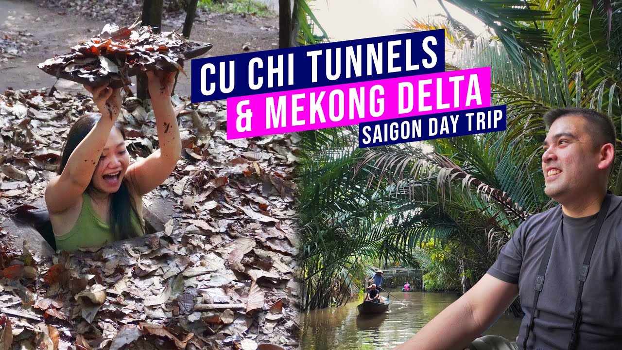 Join adventurers on a visit to Cu Chi tunnels and Mekong Delta.