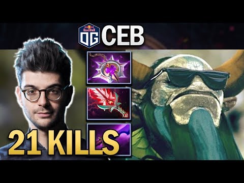 OG.CEB NATURE'S PROPHET WITH 21 KILLS - DOTA 2 7.23F GAMEPLAY