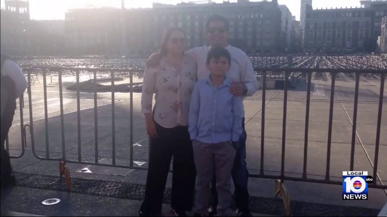 Family among last to cross border legally under Biden program