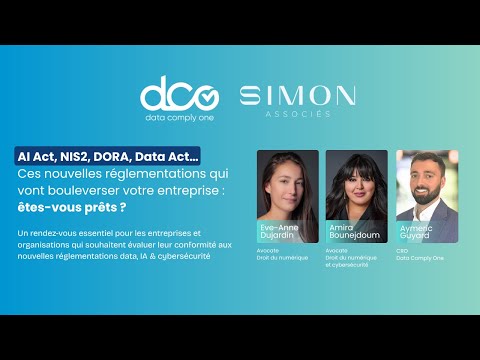 AI Act, NIS2, DORA, Data Act : le choc réglementaire