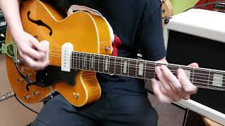 Video thumbnail for Guild X-175B Manhattan Hollow Body Electric Guitar demo at Basone Guitar Shop , Vancouver Canada by BasoneGuitars