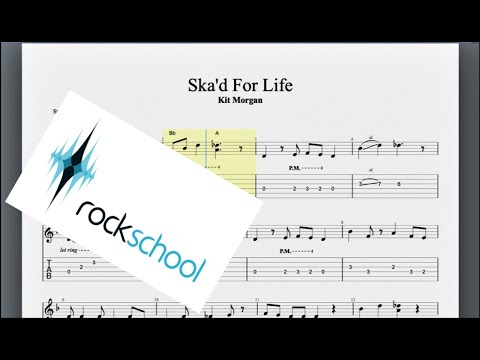 Ska'd For Life Rockschool Grade 2 Guitar
