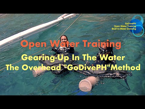 The Fastest Way To Put On Your BCD In The Water. The Overhead Method. Open Water ScubaTraining