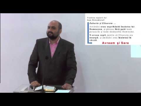 Predica Samuel Ghica: Luca 1:1-25