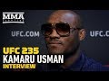 UFC 235: Kamaru Usman Says Tyron Woodley Tried Moving to Middleweight Rather Than Fight Him