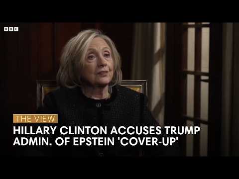 Hillary Clinton Accuses Trump Admin. of Epstein 'Cover‑Up' | The View
