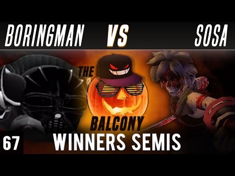 Spook at the Balcony 67 -  Winners Semis ft. Boringman (Metaknight) VS R3|Sosa (Pit)