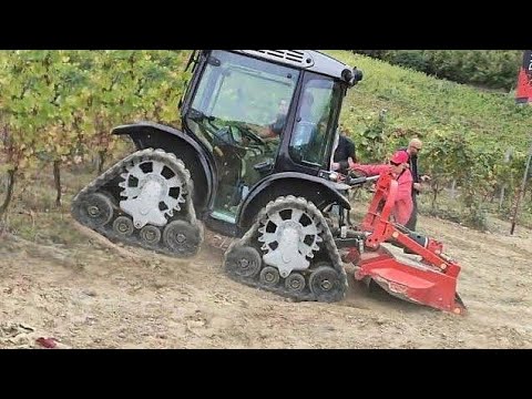 Italian power! Unique tractors in Italy, how and how they work, video selection