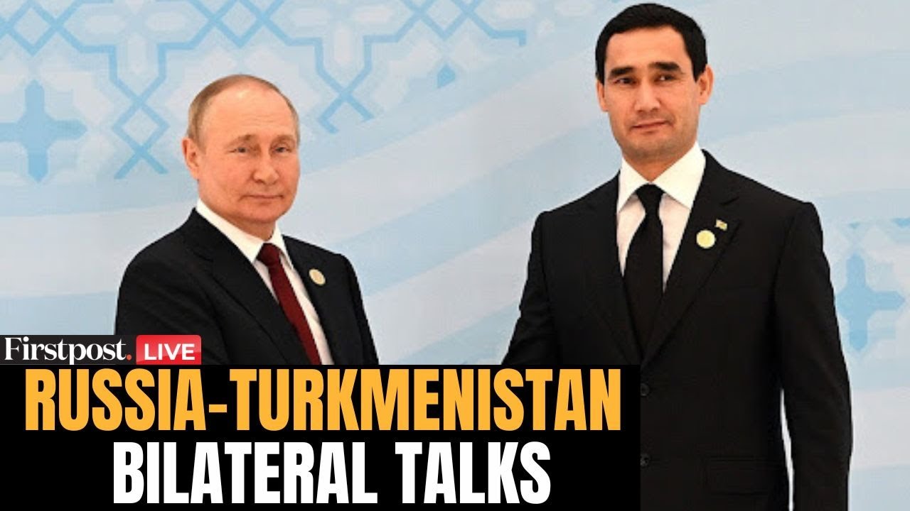 LIVE: President Putin Holds Bilateral Meeting with Turkmenistan’s President Serdar Berdymukhamedov