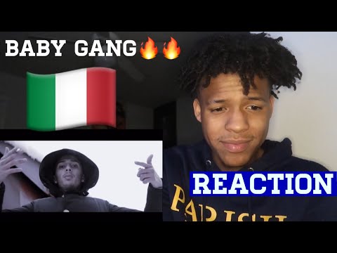 🇮🇹Baby Gang - Treni (feat.II Ghost) [Reaction Video]🇮🇹#Italy #Drill