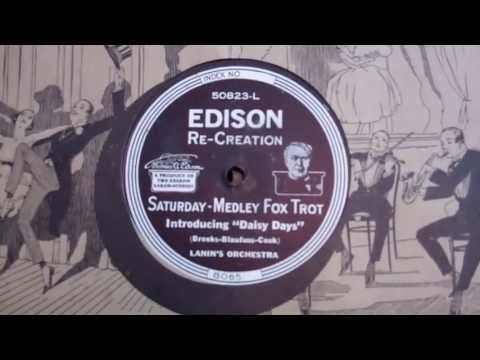 Edison Diamond Discs - paper label chronology (1921-1929)