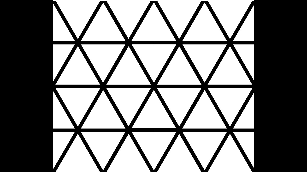 How to draw basic triangle seamless pattern