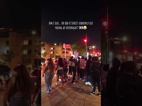LU Street used to feel grown… now I’m checking IDs just to vibe 😩 #UStreet #Vibes #DC