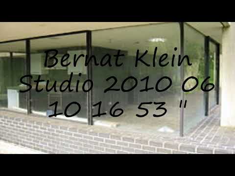How to pronounce Bernat Klein Studio 2010 06 10 16 53 " in Dutch?