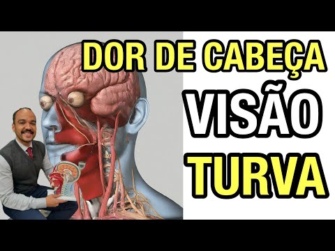 DOR DE CABEÇA COM VISÃO BORRADA: O QUE PODE SER?