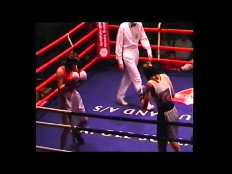 Lone Pedersen, RAC - Bettina Hindsborg, BK Pugilist Frederikshavn, Letvægt