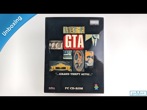 GTA 1 - PC Big Box Unboxing (German Version)