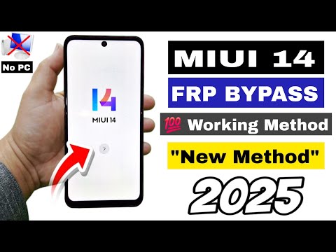All Xiaomi MIUI 14 FRP Bypass | Remove Google Account - 100% Working Method (Without PC)