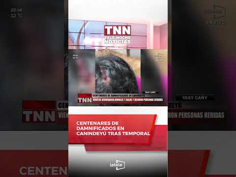 🟩 #YasyCañy | Centenares de damnificados en Canindeyú.