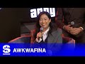 Awkwafina Simu Liu On Reuniting For Jackpot