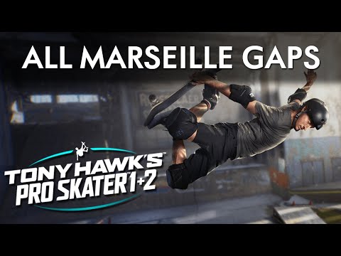 All Marseille Gaps - Tony Hawk's Pro Skater 1+2