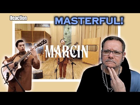 Marcin (Live Session) | Paganini's Caprice no. 5 on One Guitar | First Time Reaction