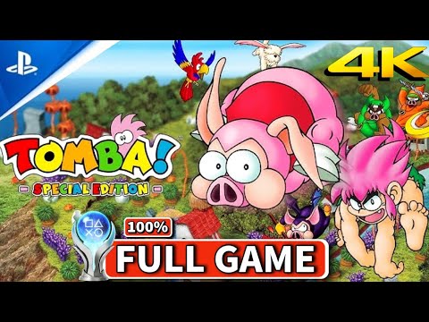 Tomba! Special Edition Full Game Platinum Walkthrough | 100% Trophy Guide