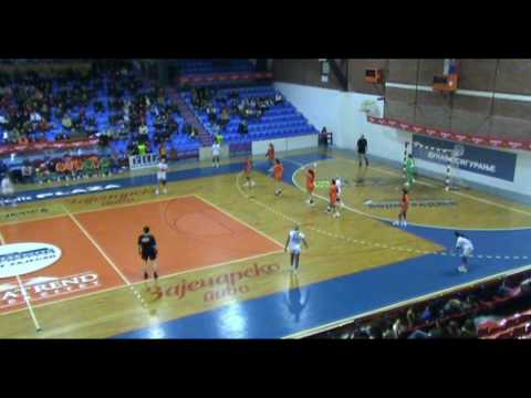 RK Zajecar - RK Jagodina 41:30 6.Kolo Super Lige Srbije za zene part 5