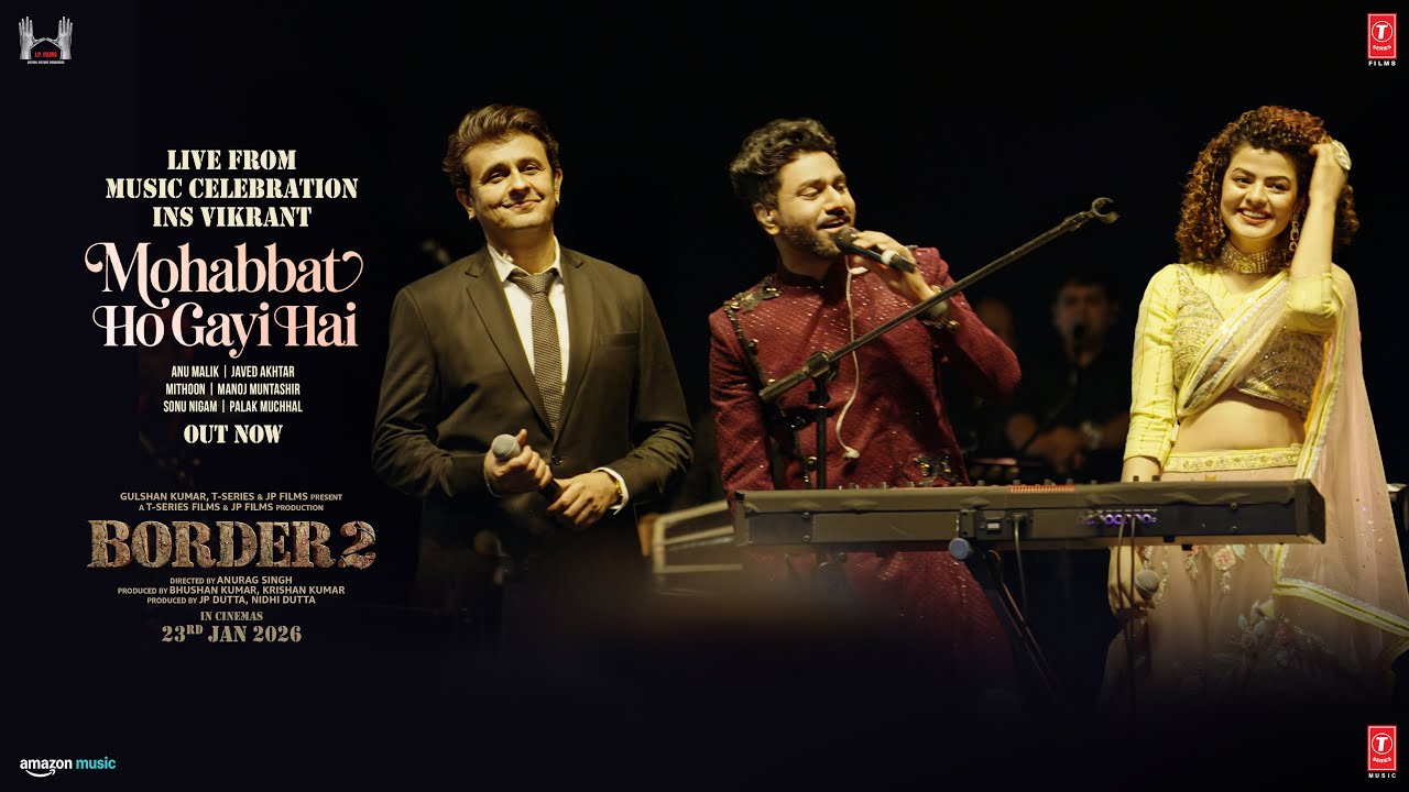 Mohabbat Ho Gayi Hai - Live at INS Vikrant | BORDER 2 | Sunny Deol | Mithoon, Sonu Nigam, Palak M