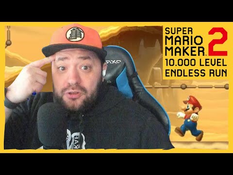 1201+ | 10K Endless RUN | 10000 Level Mario Maker 2 Challenge