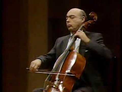 Janos Starker - Bach Cello Suite 3 IV. Sarabande