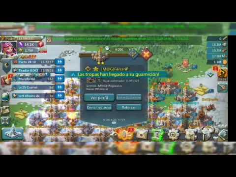 Solo trap vs Rally t4 / Defendiendo golpes t4 -LORDS MOBILE ESPAÑOL