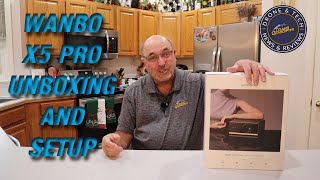 Wanbo X5 Pro Google TV Projector - A Newbies Setup Review and Demonstration
