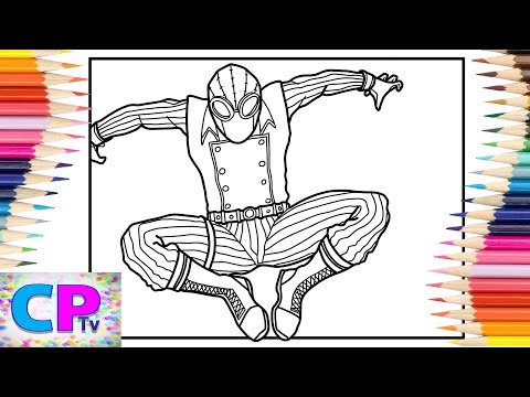 Spider-man Noir Coloring Pages/Spider-man Black Suit/Spencer Maro - Starfire [NCS Release]