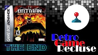Batman: The Rise of Sin Tzu (2003) Nintendo Gameboy Advance GBA ending [Retro Gaming]