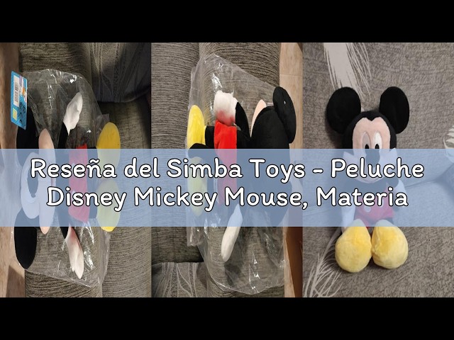 Vídeo relacionado con Simba Peluche Disney Pixar Flufflets Mike 25 cm Felpa Suave Tamaño Ideal para Niños Desde los Primeros Meses Licencia Oficial (6315870530)