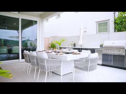 ESF Gin 90 Dining Fire Table Clement Twin