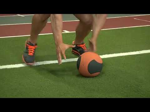 Watch Chest Push from 3 Point Stance on YouTube