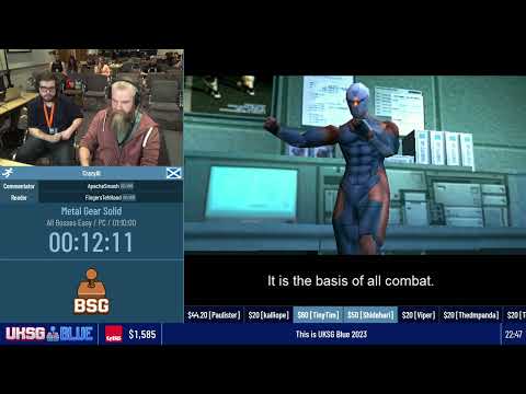 UKSG Blue 2023 // Metal Gear Solid: Integral // CrazyAl & ApacheSmash